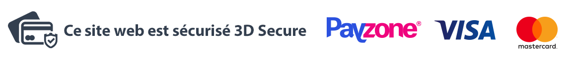 Paiement securise 3D Secure - Payzone, Visa, Mastercard